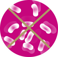 They reduce the risk of the infection